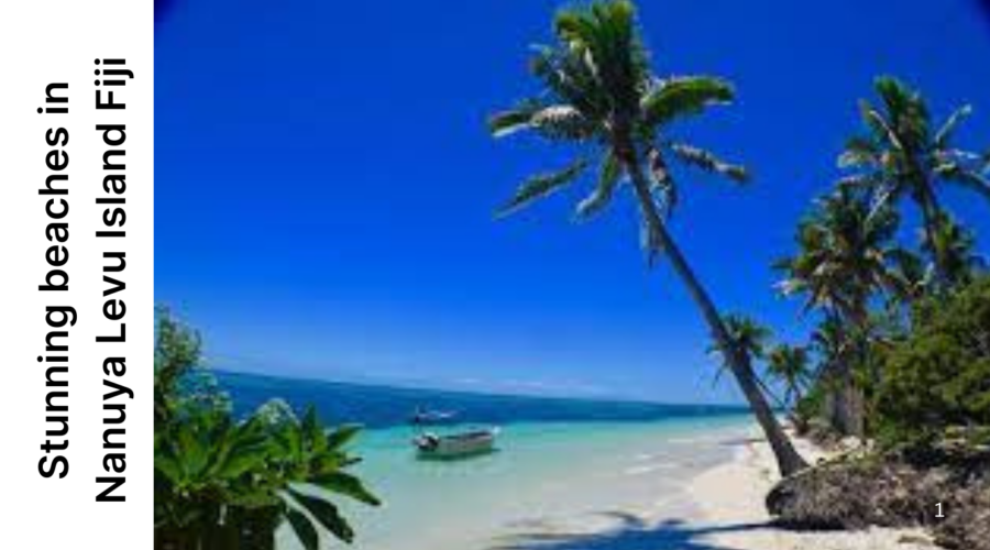 Stunning beaches in Nanuya Levu Island Fiji