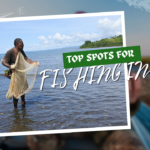 fisherman holding net for FISHING IN FIJI