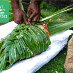This is the traditional Lovo Food of Fiji.