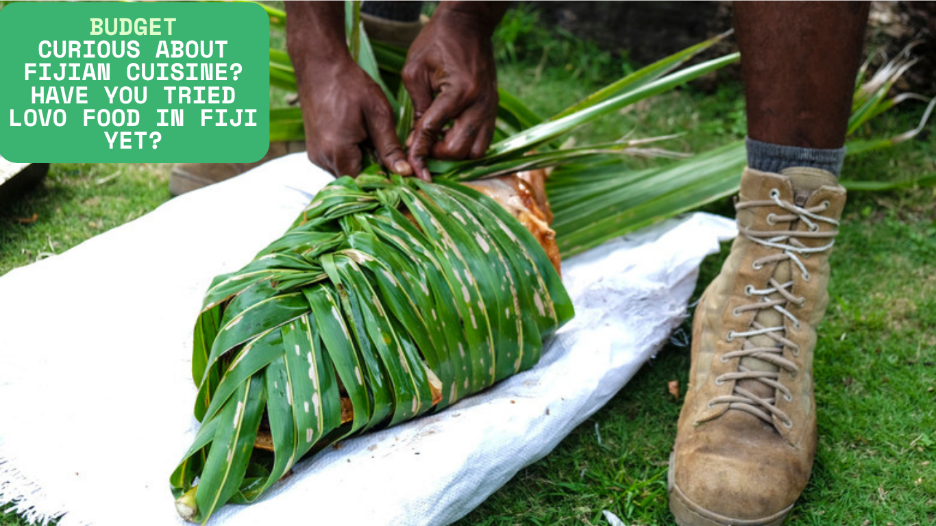 This is the traditional Lovo Food of Fiji.