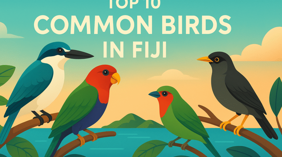 Top 10 Common Birds in Fiji