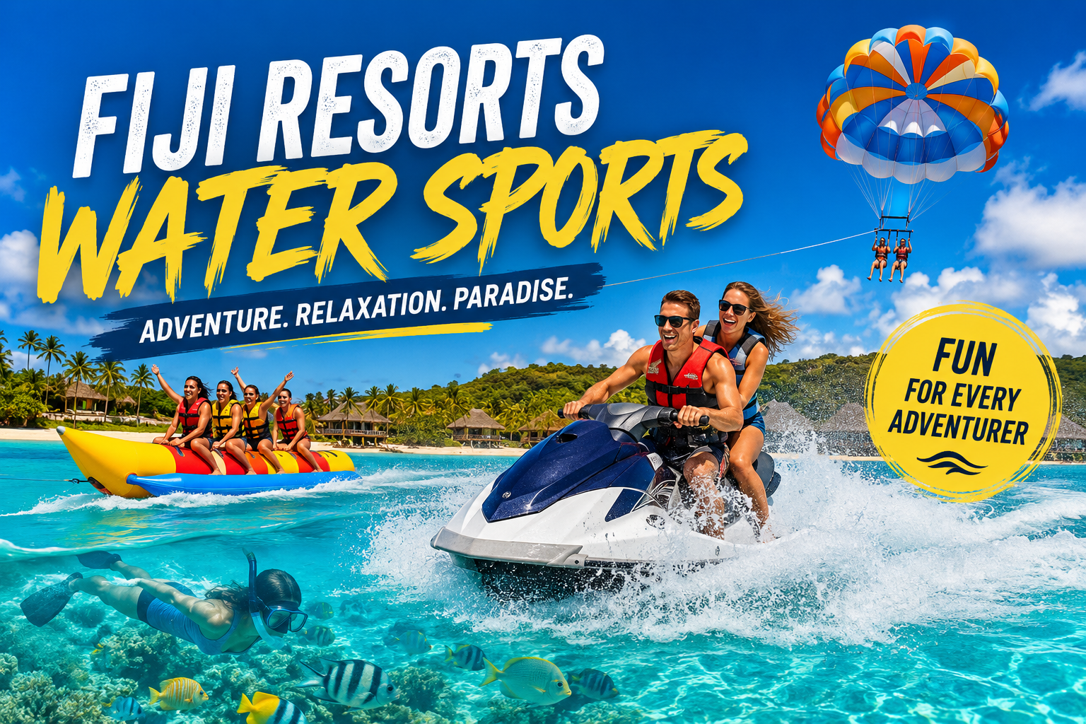 Best Fiji Resorts with Water Sports