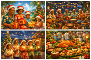 Christmas food in Fiji!