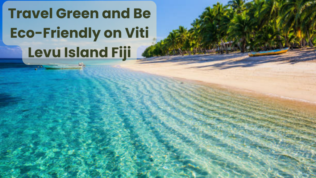 Beach view of Viti Levu Island Fiji