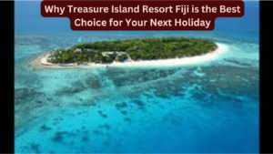 Ariel view of Treasure Island Resort Fiji