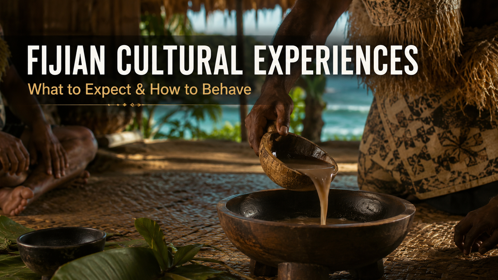 Fijian Cultural Experiences: What to Expect and How to Behave