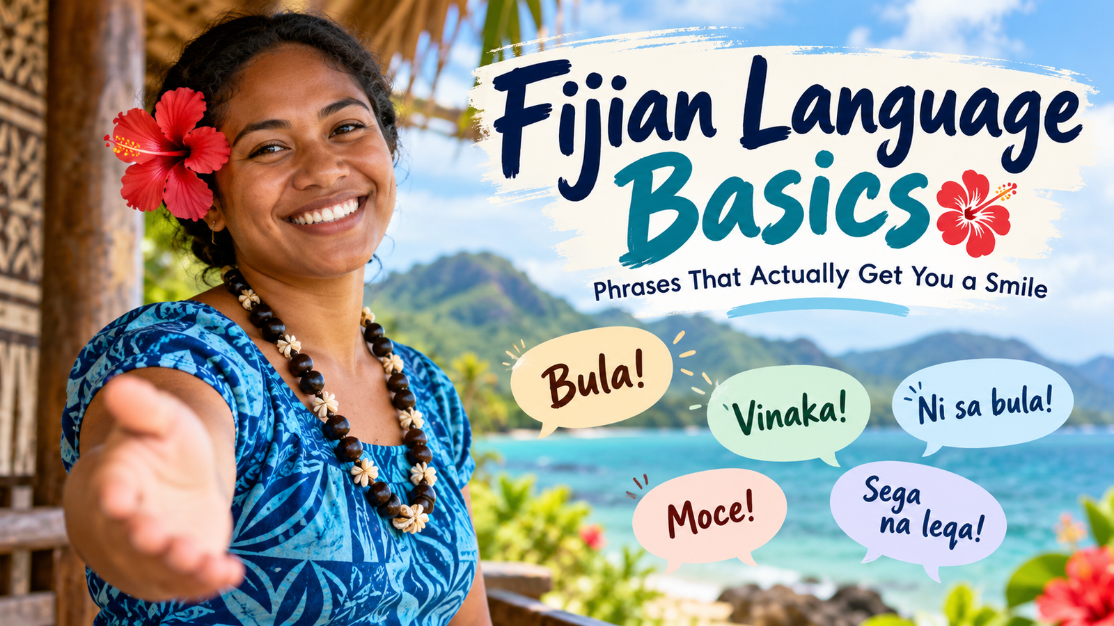 Fijian Language Basics Phrases That Actually Get You a Smile