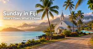 Sunday in Fiji What's Closed and What's Open